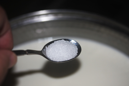 クエン酸を入れてチーズを作る