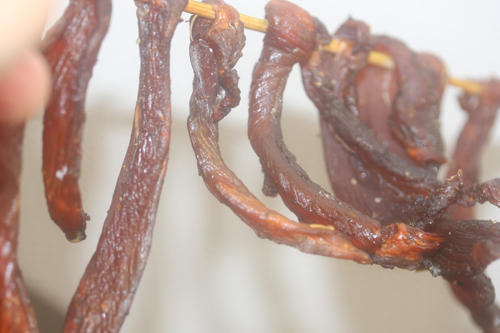 冷蔵庫でチキンジャーキー