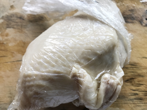 鶏胸肉を酢漬けにする