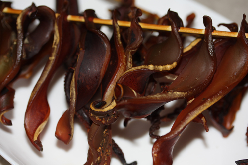 アオリイカの燻製完成