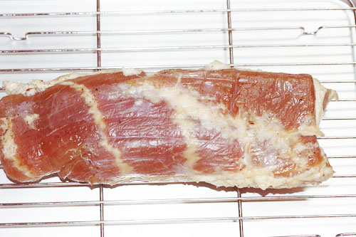 豚バラ肉ピチットシートで1週間脱水