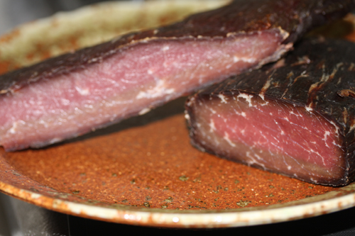 熟成肉を燻製するとうまい