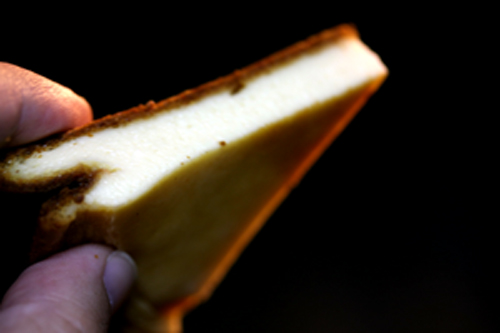 自家製クリームチーズでチーズケーキを作る