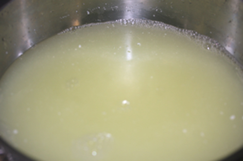 リコッタ作りになるホエー