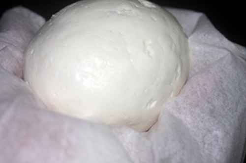 キッチンペーパーで拭く