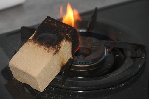 スモークウッド火の着け方