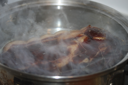 ハムボイル中