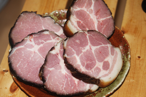 自家製ハムステーキ