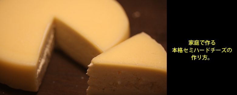 セミハードチーズの作り方