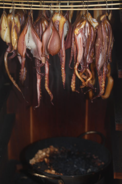 クリップで燻製