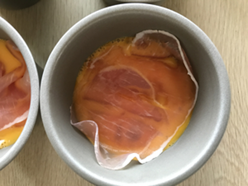 生ハムトッピング