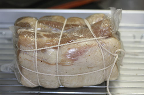 干し肉作り、ピチットシートで脱水