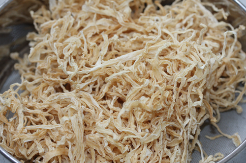 切り干し大根の燻製