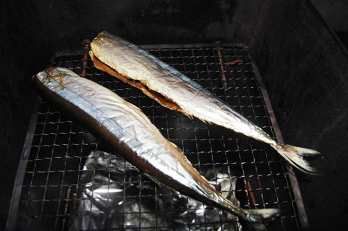 失敗燻製。温度が低すぎた