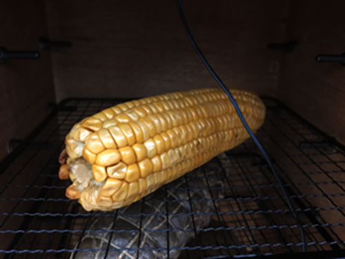 トウモロコシ燻製