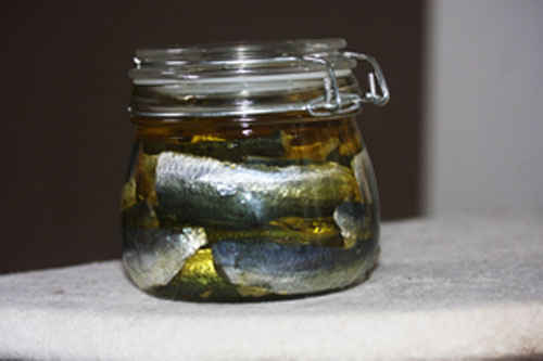 燻製アンチョビ完成