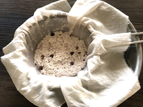 ホエーの排出完了