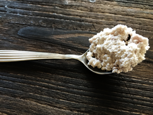 自家製チーズ完成