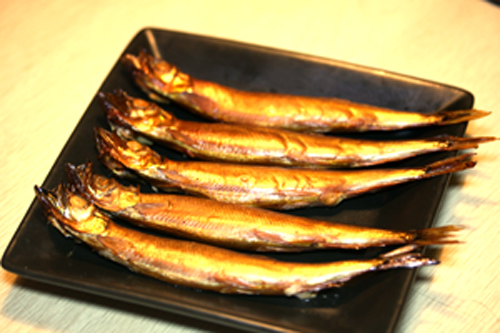 ししゃも燻製