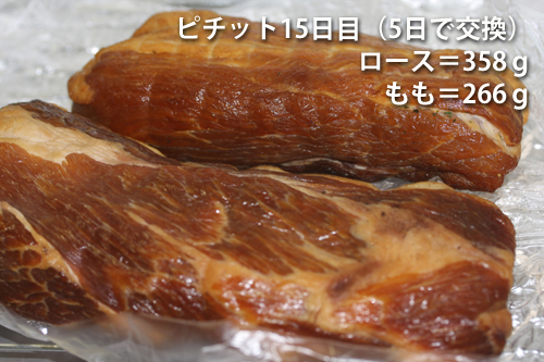 ピチットシートでロースハム