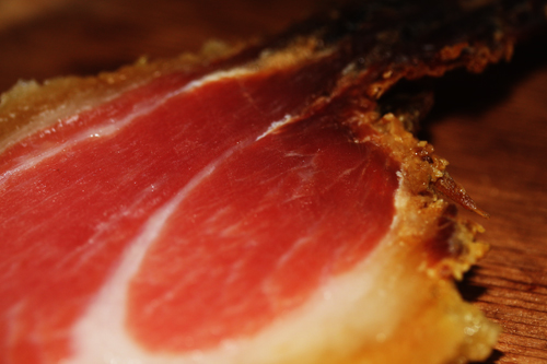 12か月熟成生ハム完成