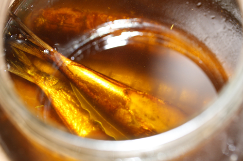 燻製鰯のオイルサーディン