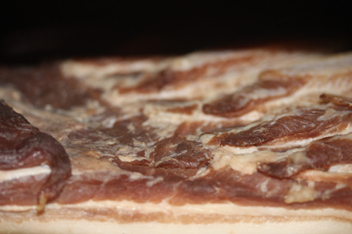 生ベーコンの作り方