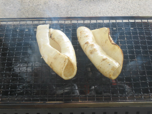 イカの燻製BBQコンロ