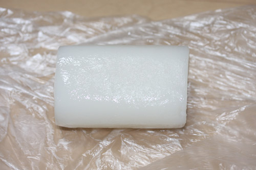 冷凍ロールイカを燻製