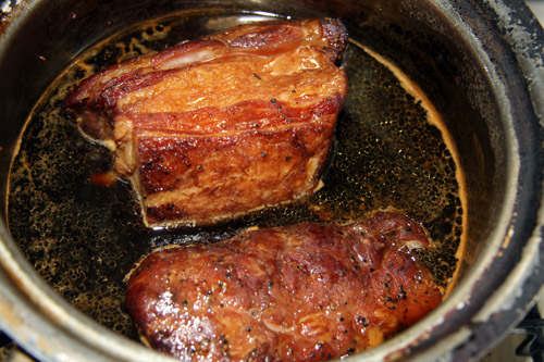 燻製煮豚