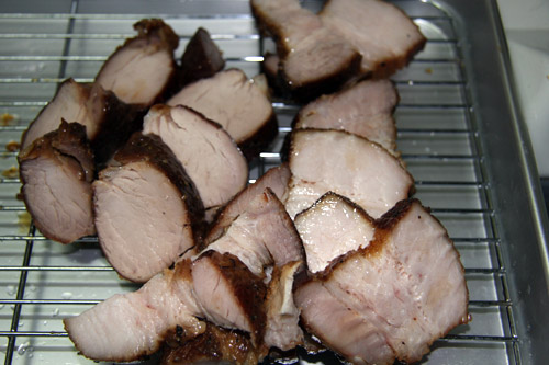 豚ヒレ肉の燻製焼き豚