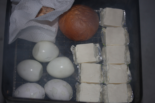 燻製中クリームチーズ