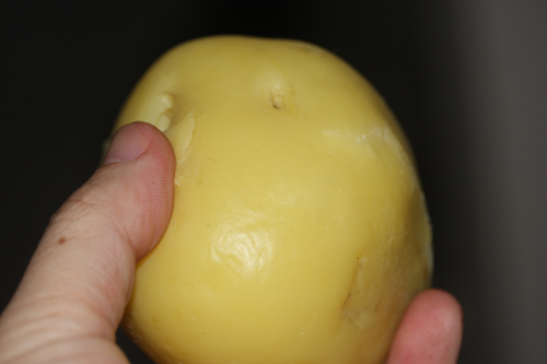 ジャガイモ燻製