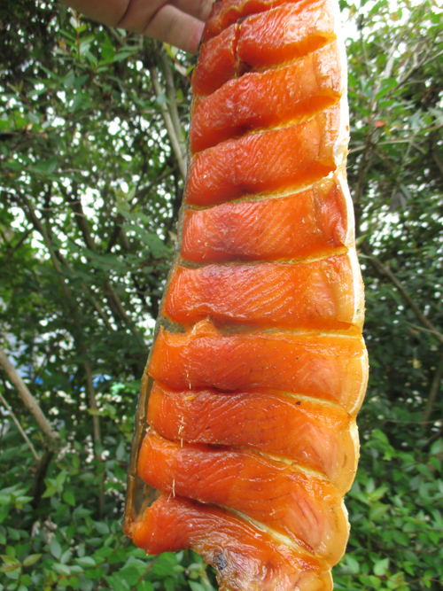 スモークサーモン完成