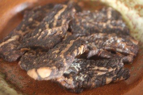 牛バラ肉のビーフジャーキー