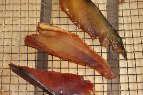 西京漬けの鰆燻製