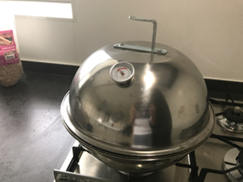 キッチンで簡単燻製