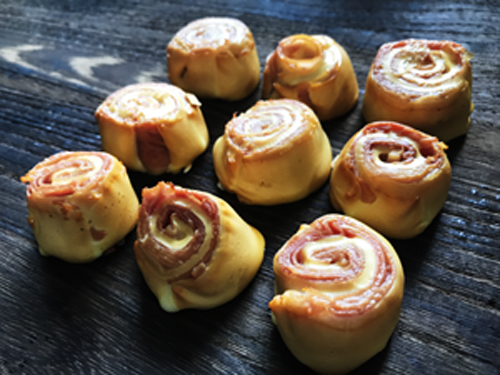 スライスチーズの燻製