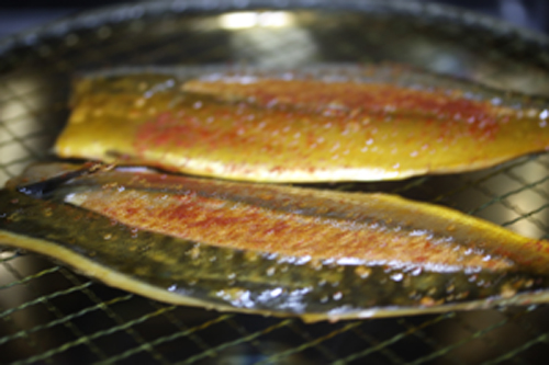 鯖明太子の燻製完成