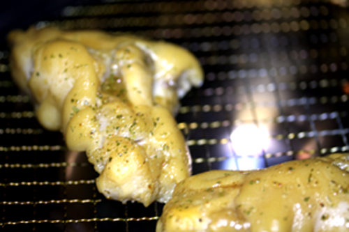 豚足の燻製完成