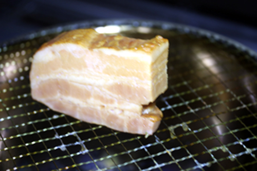 コンビニのベーコン完成