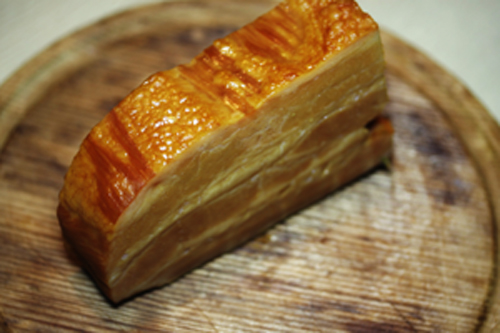 市販ベーコン燻製