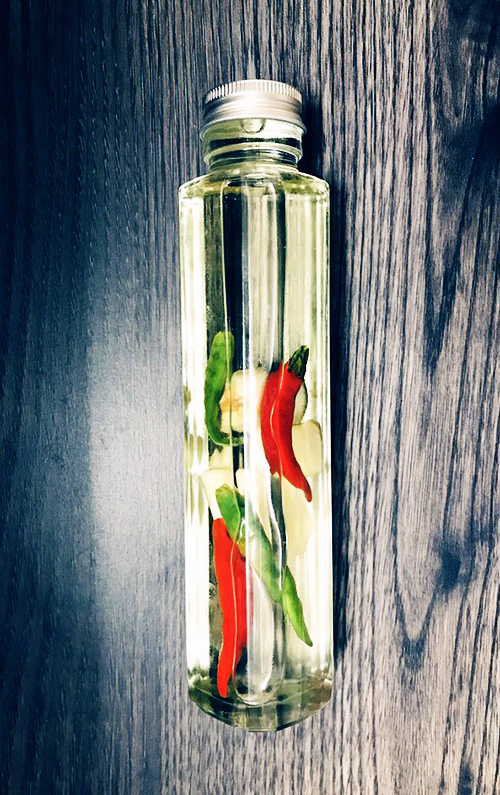 燻製ペペロンオイル