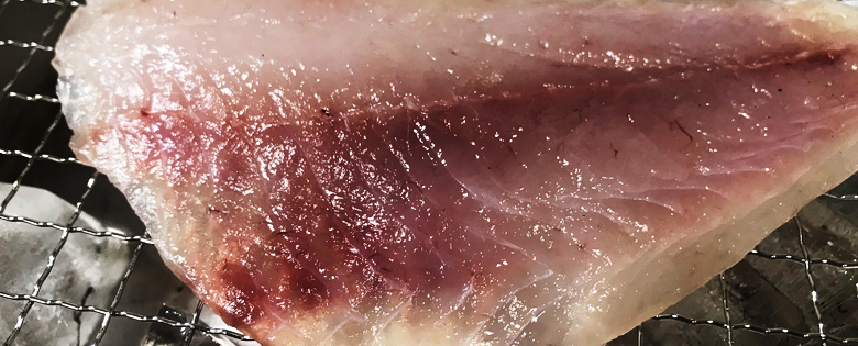 鯛のコールドスモーク