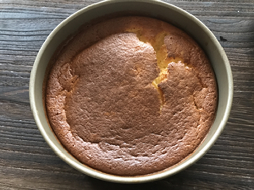 スフレチーズケーキ完成