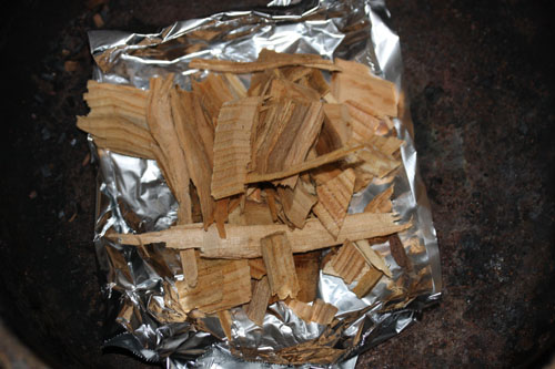 ももの燻製チップ