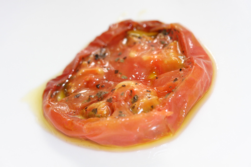 燻製トマトのオイル漬け