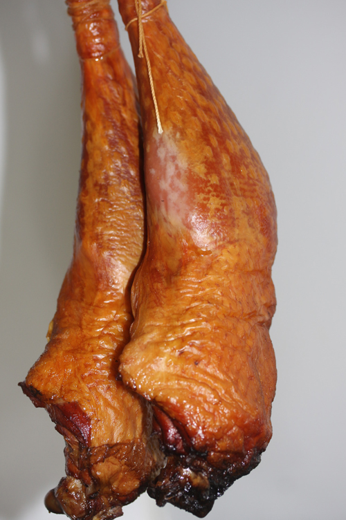 自家製ターキー燻製