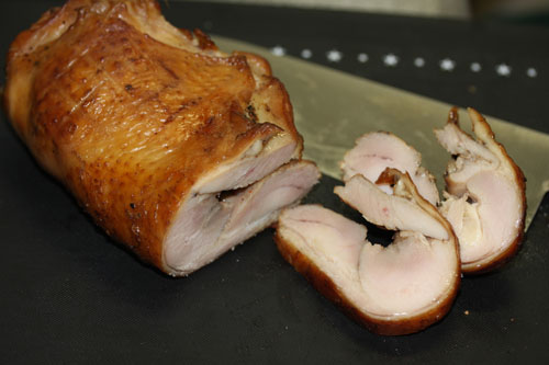 もも肉のスモークチキン